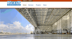 Desktop Screenshot of heavystructures.com